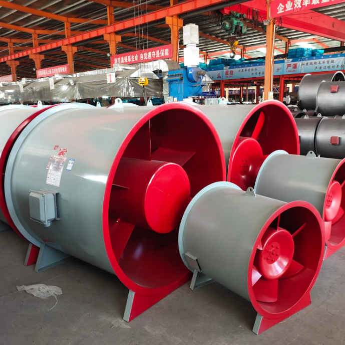 消防產(chǎn)品高溫排煙風機和排煙風機有什么不同？